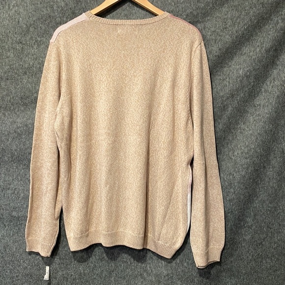 Asymmetrical striped and beaded sweater, women 2X - Picture 4 of 6